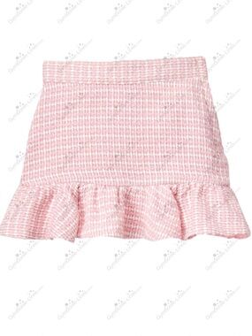 Janie and Jack NWT Bloom Town Pink Plaid Skirt Size 2